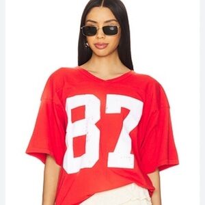 DAYDREAMER  87 Oversized Jersey Tee